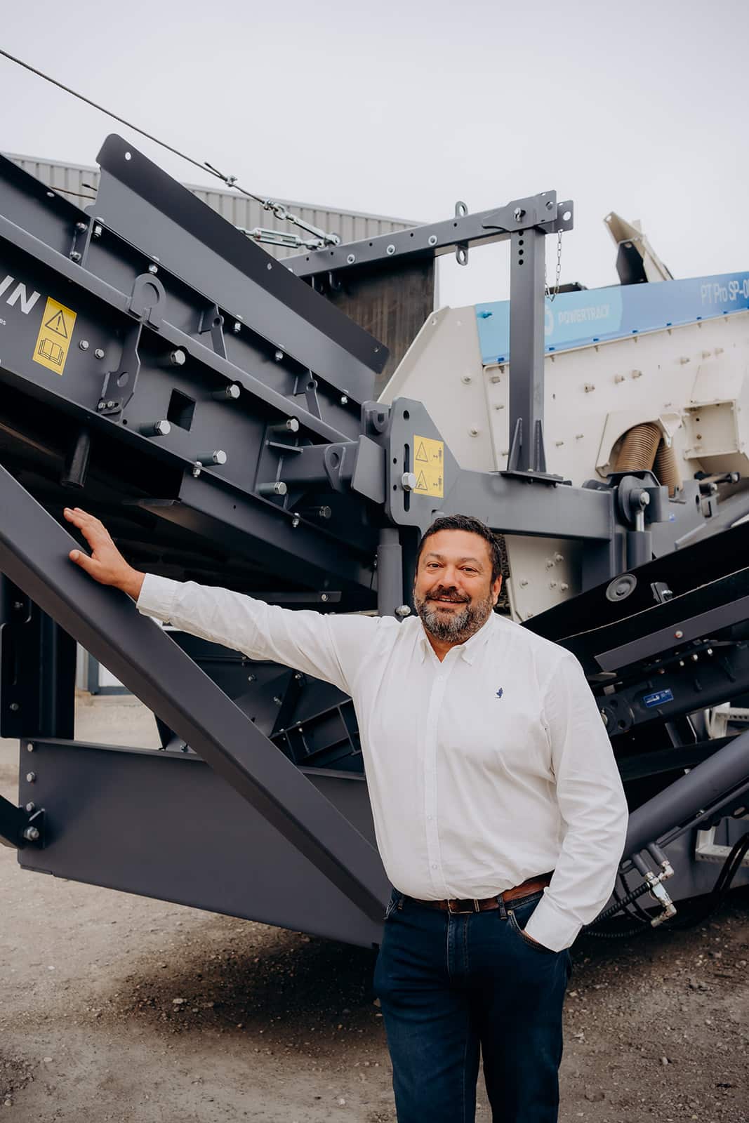 Jean-Christophe Georges Directeur Commercial France WYN Minerals Powertrack