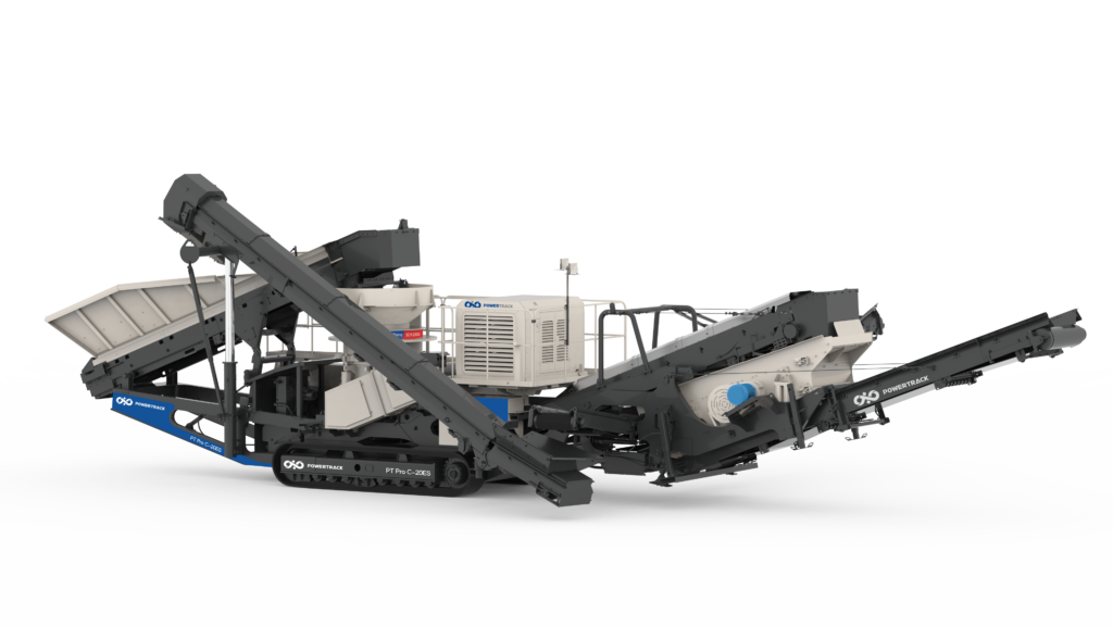 Vue opposée de l’unité de concassage à cône C-20ES WYN Minerals