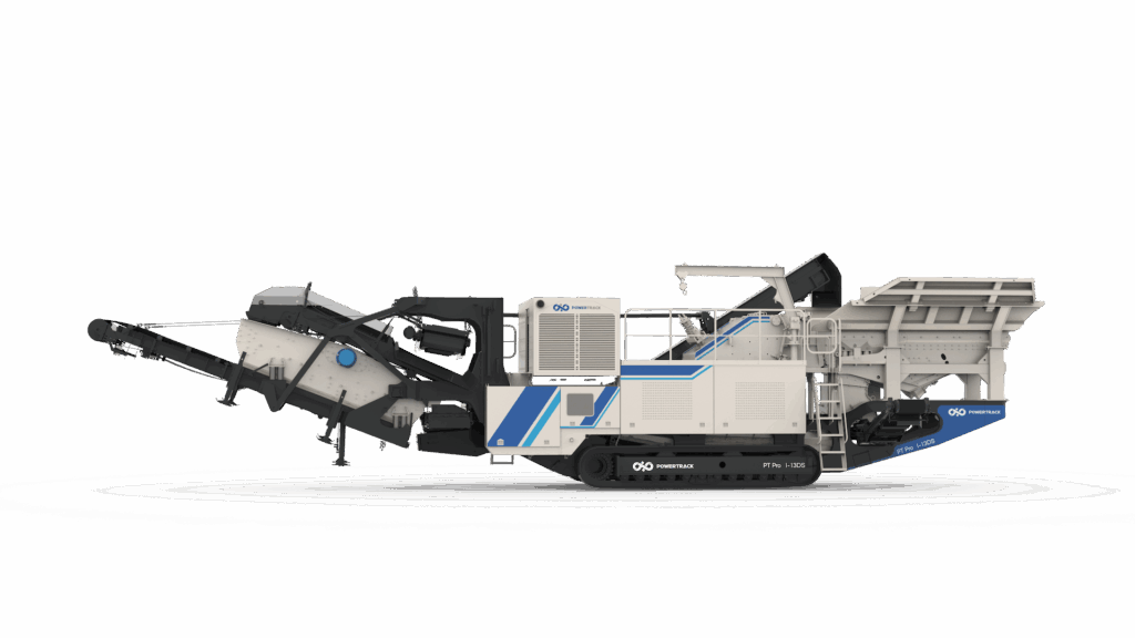 Vue d'ensemble Powertrack PT Pro I-13DS unité mobile percussion 150-400 t/h WYN Minerals